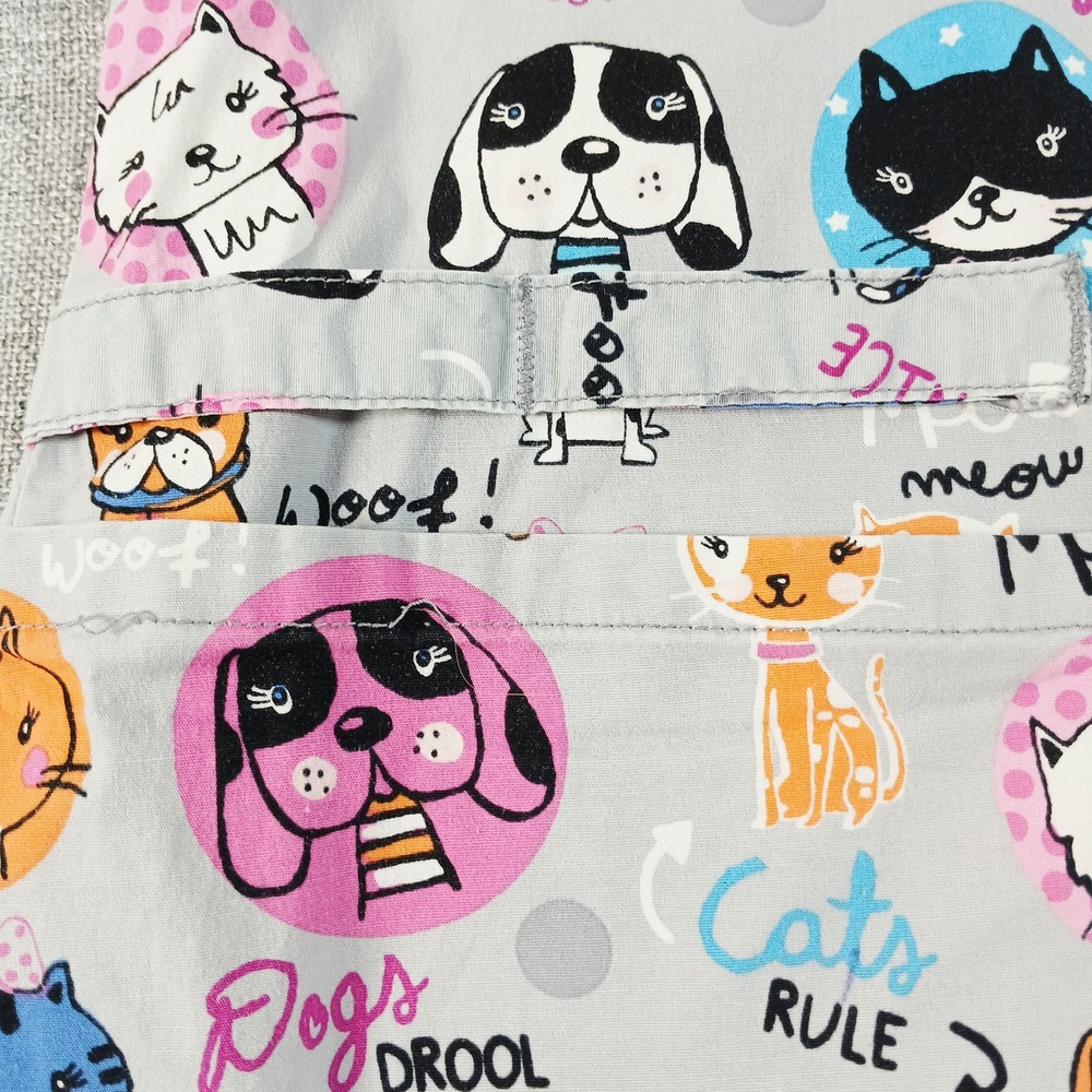 Cherokee Whimsical Tooniforms M‎ Vet Tech Scrub Tops Bundle Kawaii Nurse Core - Picture 10 of 16